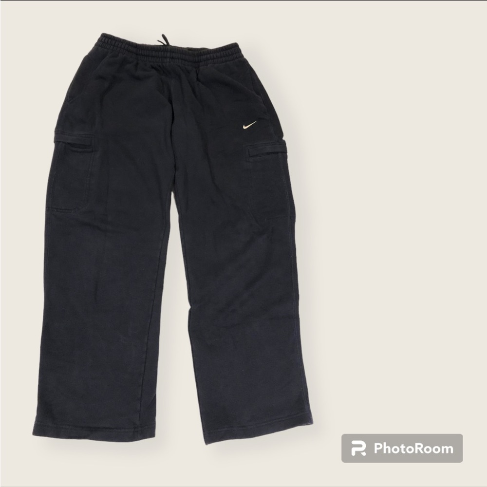 Nike Men’s Navy Blue Sweatpants with pockets Size Large - Picture 2 of 7